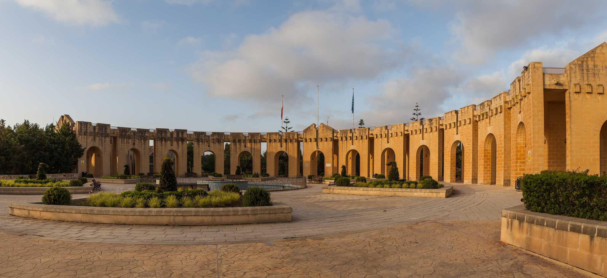 Itinerary stop at Ta' Qali National Park on private day trip from St. Julian's